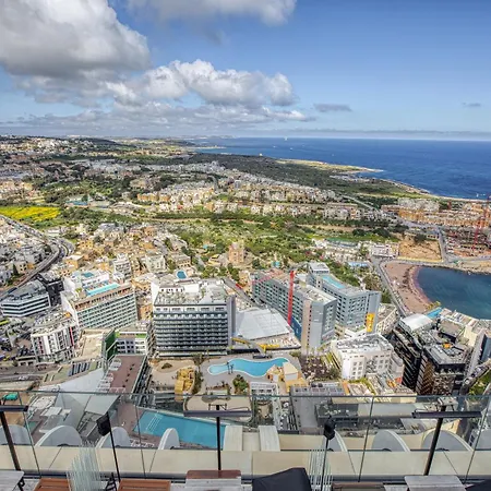 18th Floor 1br Unit In Mercury Tower By Sf Homes St. Julian's