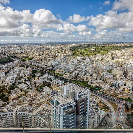 18th Floor 1br Unit In Mercury Tower By Sf Homes St. Julian's